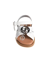 Bebe Toddler Girls Medallion with Embossed Sandal