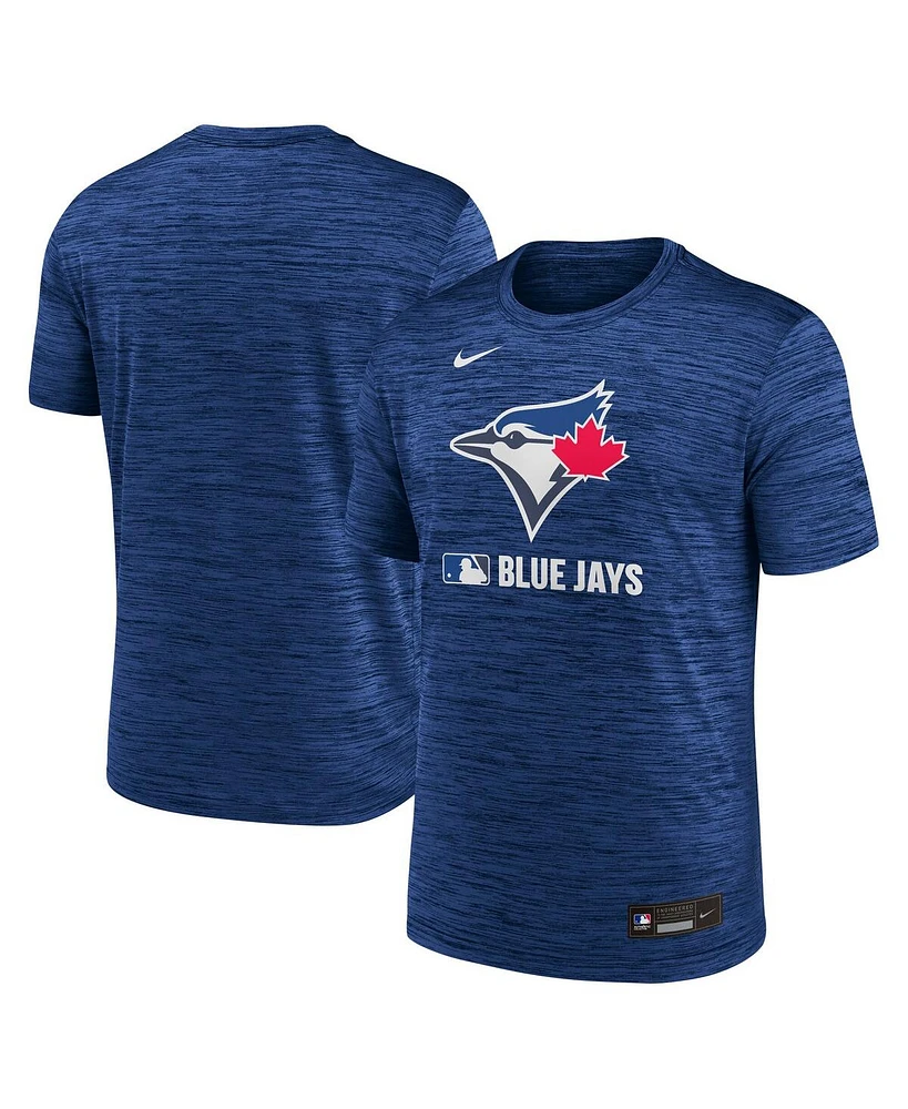 Nike Men's Royal Toronto Blue Jays Authentic Collection Velocity Performance Practice T-Shirt