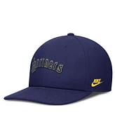 Nike Men's Navy Seattle Mariners Pro Performance Snapback Hat