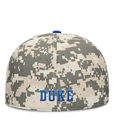 Nike Men's Digital Camo Duke Blue Devils 2025 Dugout True Performance Fitted Hat