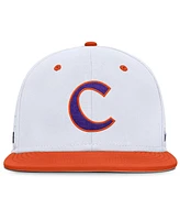 Nike Men's White Clemson Tigers On-Field Dugout True Performance Fitted Hat