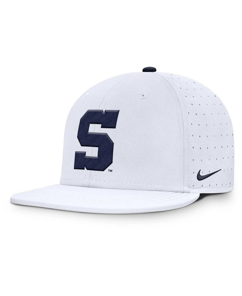 Nike Men's White Penn State Nittany Lions On-Field Dugout True Performance Fitted Hat