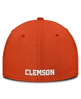 Nike Men's Orange Clemson Tigers 2025 Dugout Coaches Rise Swoosh Performance Flex Hat
