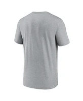 Nike Men's Heather Gray Baltimore Orioles Tricode Legend T-Shirt