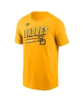 Nike Men's Gold San Diego Padres Cooperstown Collection Retro T-Shirt