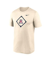 Nike Men's Cream Arizona Wildcats Legend Baseball Icon Performance T-Shirt