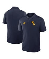 Nike Men's Navy West Virginia Mountaineers Primetime Victory Legacy Vault Logo Performance Polo Shirt