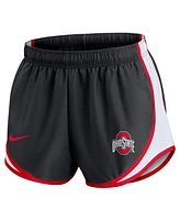 Nike Women's Black Ohio State Buckeyes Spring Break Tempo Performance Shorts