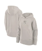 Fanatics Women's Cream New York Rangers Authentic Pro Road Pullover Hoodie
