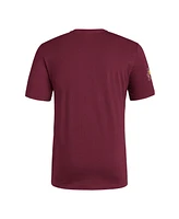 Adidas Men's Maroon Arizona State Sun Devils Fresh Wordmark T-Shirt