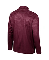 Colosseum Men's Maroon Texas A&M Aggies The Machine Half-Zip Jacket