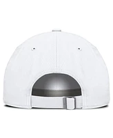 Nike Men's White Clemson Tigers Core Club Mascot Wordmark Adjustable Hat