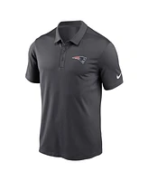 Nike Men's Anthracite New England Patriots Franchise Performance Polo Shirt