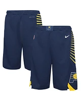 Nike Big Boys and Girls Navy Indiana Pacers Icon Swingman Shorts
