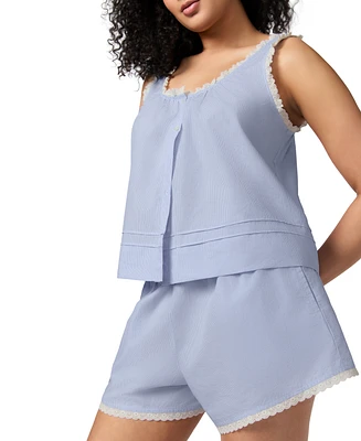 Gap Women's 2-pc Cotton Short Eyelet Pajama Set