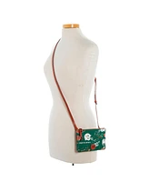 Dooney & Bourke Miami Hurricanes Top Zip Crossbody Purse