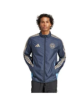 Adidas Men's Navy/Light Blue Philadelphia Union 2025 Anthem Reversible Full-Zip Jacket