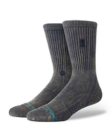 Stance Men's and Women's Navy Nba Logo Man Crew Sock
