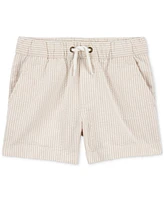 Carter's Toddler Boys Cotton Seersucker Pull-On Drawstring Shorts