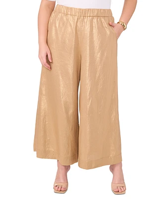 Vince Camuto Women's Pull-On High-Rise Wide-Leg Pants