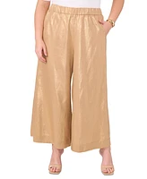 Vince Camuto Women's Pull-On High-Rise Wide-Leg Pants