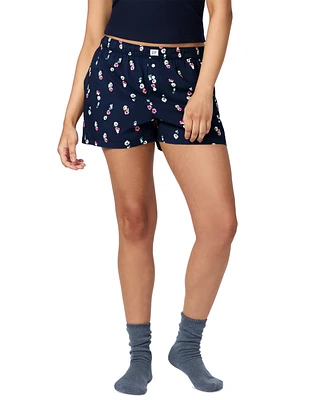 Gap Women's Printed Poplin Boxer Shorts