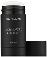 Lovery LoveryMen Unscented Deodorant Stick, 2.6 oz.