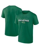 Fanatics Men's Kelly Green Baltimore Ravens Celtic Luck T-Shirt