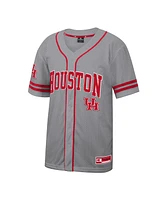 Colosseum Men's Gray Houston Cougars Free Spirited Baseball Jersey