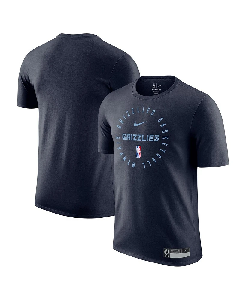 Nike Men's Navy Memphis Grizzlies 2024/25 Legend On-Court Practice Performance T-Shirt