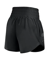 Nike Women's Black Georgia Bulldogs Performance One High-Rise Shorts