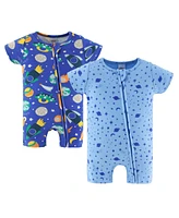 The Peanutshell Baby Boys Rompers - 2 Pack