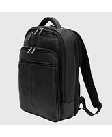 Alpine Swiss 13” Laptop Travel Backpack Genuine Leather Slim Carry On Daypack