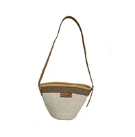 Life Top Handcrafted Sisal Straw Crossbody Bag