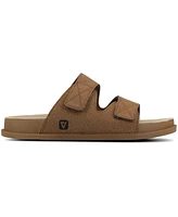 Vance Co. Men's Orlando Comfort Adjustable Strap Slide On Sandals