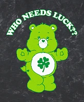Care Bears Men's Luck Bear Short Sleeve T-Shirt