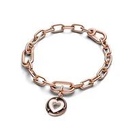 Pandora Rose Gold-Plated Hearts Medallion Charms