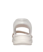 Skechers x Martha Women's Stewart Hands Free Slip-ins Cali: Ultra Flex 3.0 - Shine On Us Wedge Sandals from Finish Line