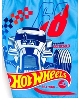Hot Wheels Toddler Boys Upf 50+ Swim Trunks Bathing Suit
