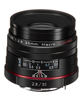 Pentax Smcp-da 35mm f/2.8 Hd Macro Limited Lens, Black