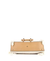 Pre-Owned Chloe Medium Edith Nm Satchel Knit Cashmere with Leather