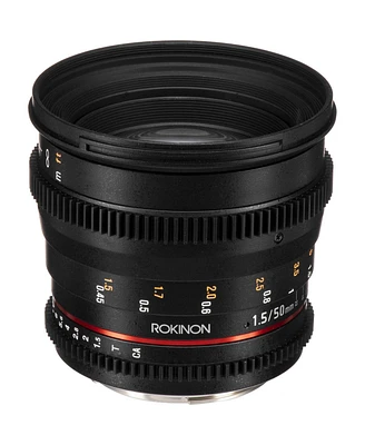 Rokinon 50mm T1.5 Cine Ds Lens for Canon Ef