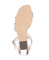 Nina Women's Sabina Almond Toe Wedge Sandals