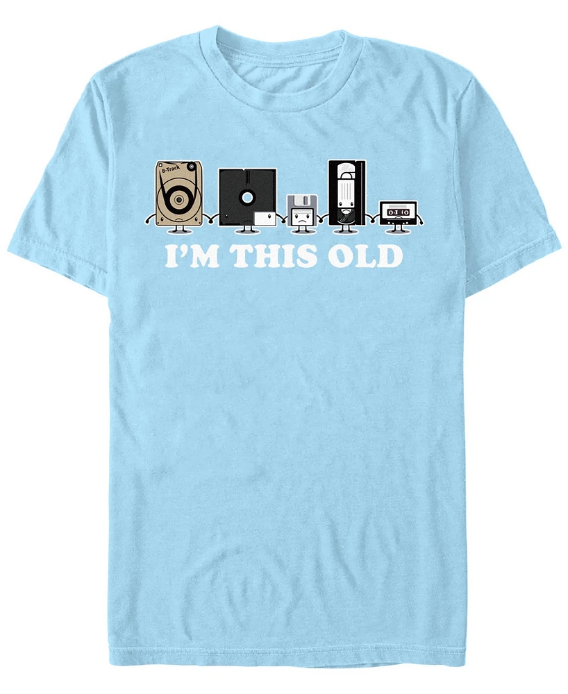 Design By Humans Men's I'm This Old Short Sleeve T-Shirt