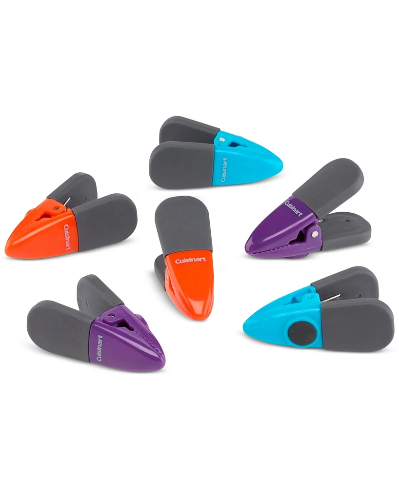 Cuisinart 6-Piece Magnetic Easy-Open Chip Clips Set