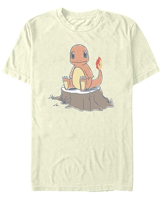 Pokemon Men's Charmander Daily Sketch Short Sleeve T-Shirt
