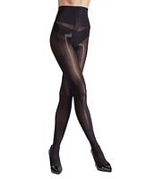 Lechery Women's Lustrous Silky Shiny 40 Denier Semi-Opaque High-Waist Pantyhose Tights SKU11003