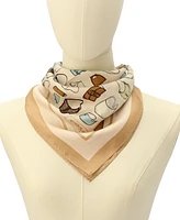 Coach Originals Printed Silk Bandana Scarf