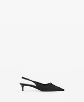 Mango Women's Kitten Heel Shoe