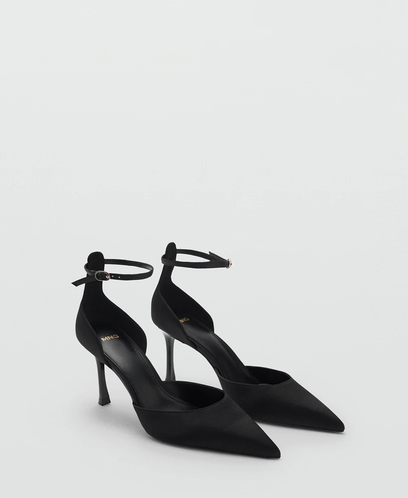 Mango Women's Buckle Heeled Sandals